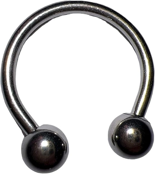 40377 - Elegant Silver Ball Belly Ring for Women's Modern Body Jewelry |Clear-227|