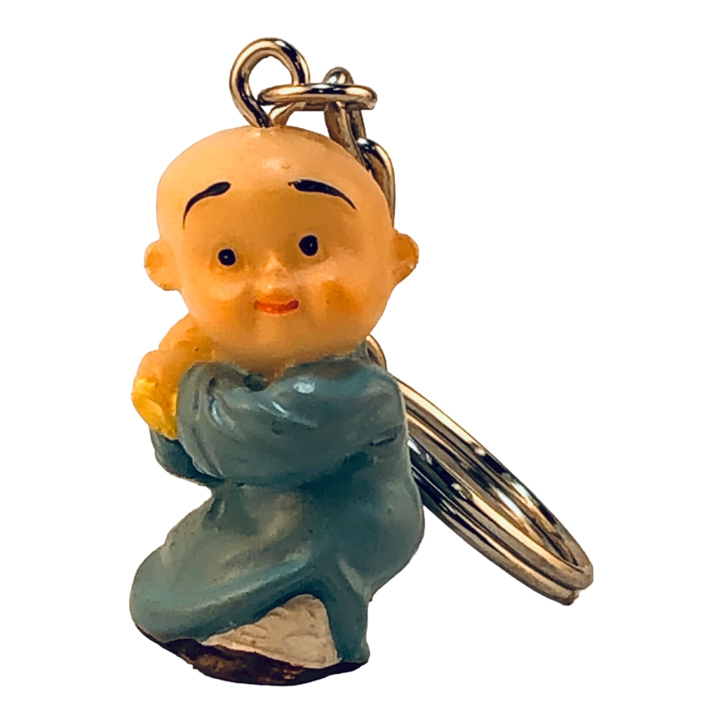 4037 - Buddha Boy Keychain Bat Blue - |DVD-36|