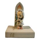 40463 - Precious Moments 3" Girl on Bible Resin Figure - |H-26|