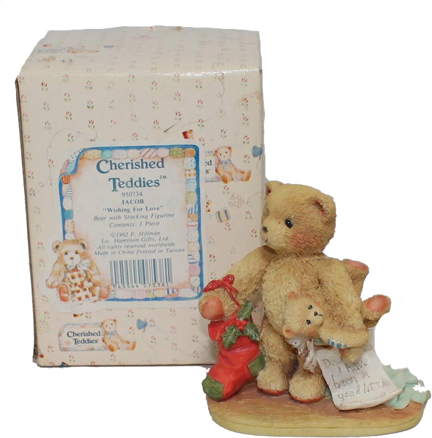40504 - Cherished Teddies Jacob Wishing for Love - [3-15]
