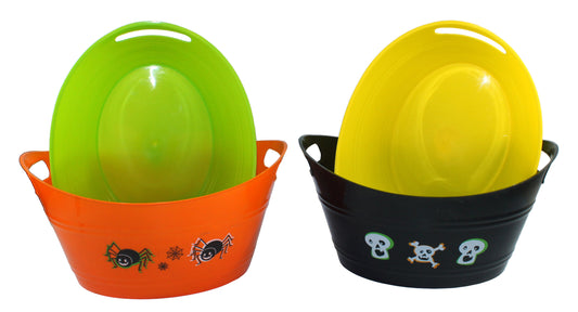 4056 - Set of Four 12" Plastic Buckets - |DVD-18 Floor|