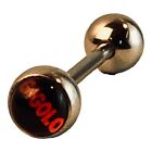 40590 - Elegant Gigolo Tongue Bar with Clear Design for Body Jewelry |Clear-96|