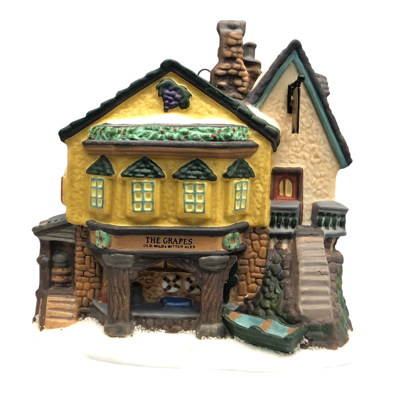 40605 - Dept 56 The Grapes Inn 1996 Heritage Seasonal Holiday Village Decoration |Pod 2-26|