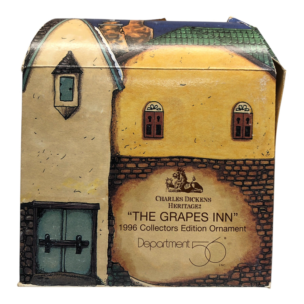 40605 - Dept 56 The Grapes Inn 1996 Heritage Seasonal Holiday Village Decoration |Pod 2-26|
