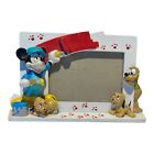40752 - 5.5x7" Delightful Disney Mickey Mouse Picture Frame With Pluto Design, Holds 4x6 Photo For Home Decor |1-6|