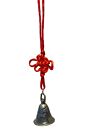 40765 - Stylish Bell Charm with Red Cord Hanger for Home Decor, Gifts, and Everyday Use |P-16|