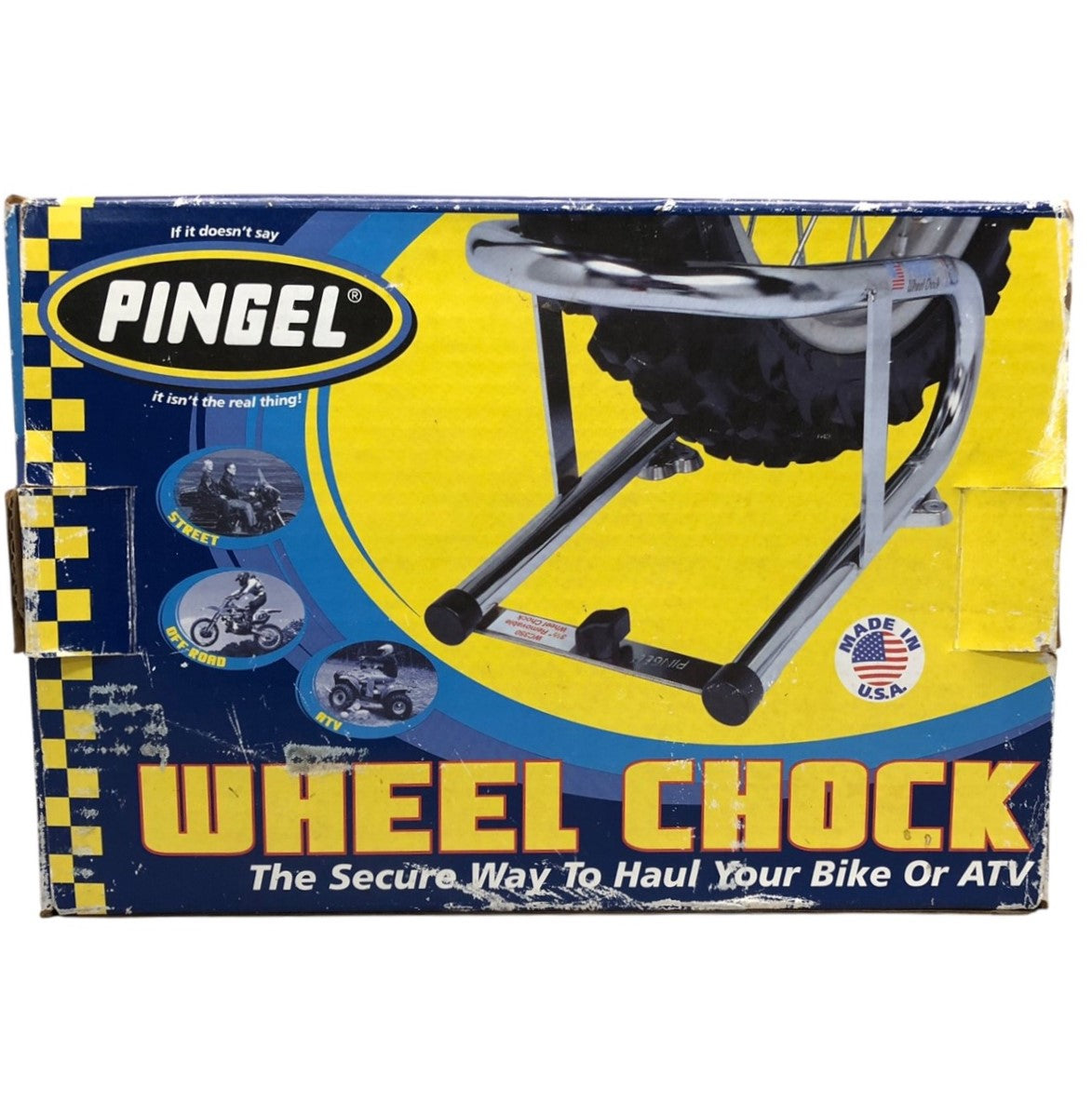 40787 - PINGEL WHEEL CHOCK USED