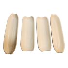 40805 - Practical Set of 4 White Corn Cob Holders for Kitchen and Dining Essentials |20-14|