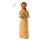 40843 - Willow Tree 5" Angel of Warmth: Serene Handcrafted Figurine for Home Decor, Embodying Comfort and Friendship |H-29|