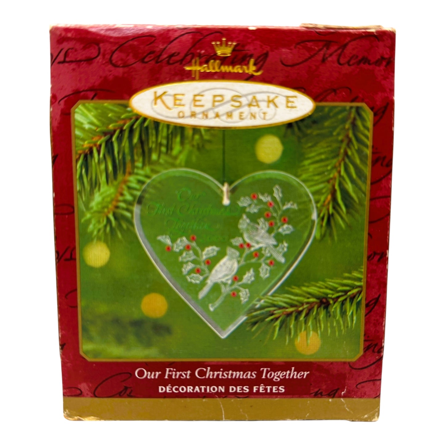 40872 - Set of Three Hallmark Keepsake Ornaments for First Christmas Together for Couples |Pod 1-66|