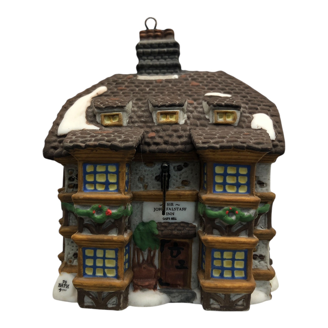 41122 - Dept56 Sir John Falstaff Inn Charles Dickens Heritage Retired |Pod 2-26|