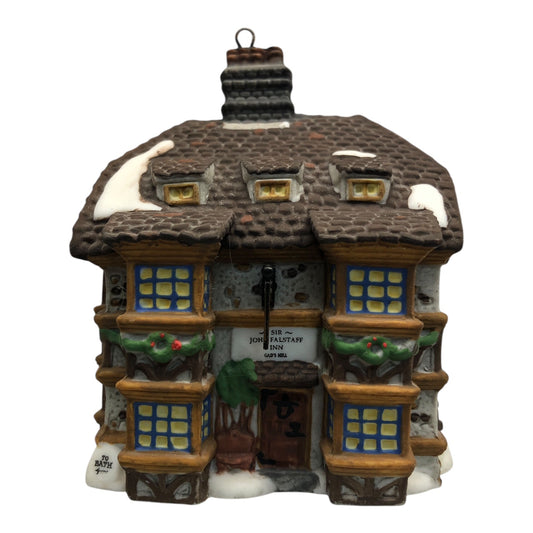 41122 - Dept56 Sir John Falstaff Inn Charles Dickens Heritage Retired |Pod 2-26|