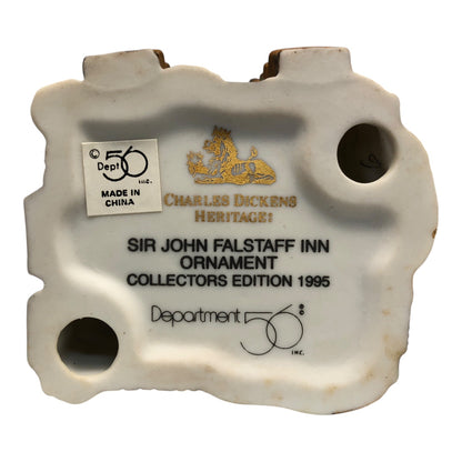 41122 - Dept56 Sir John Falstaff Inn Charles Dickens Heritage Retired |Pod 2-26|