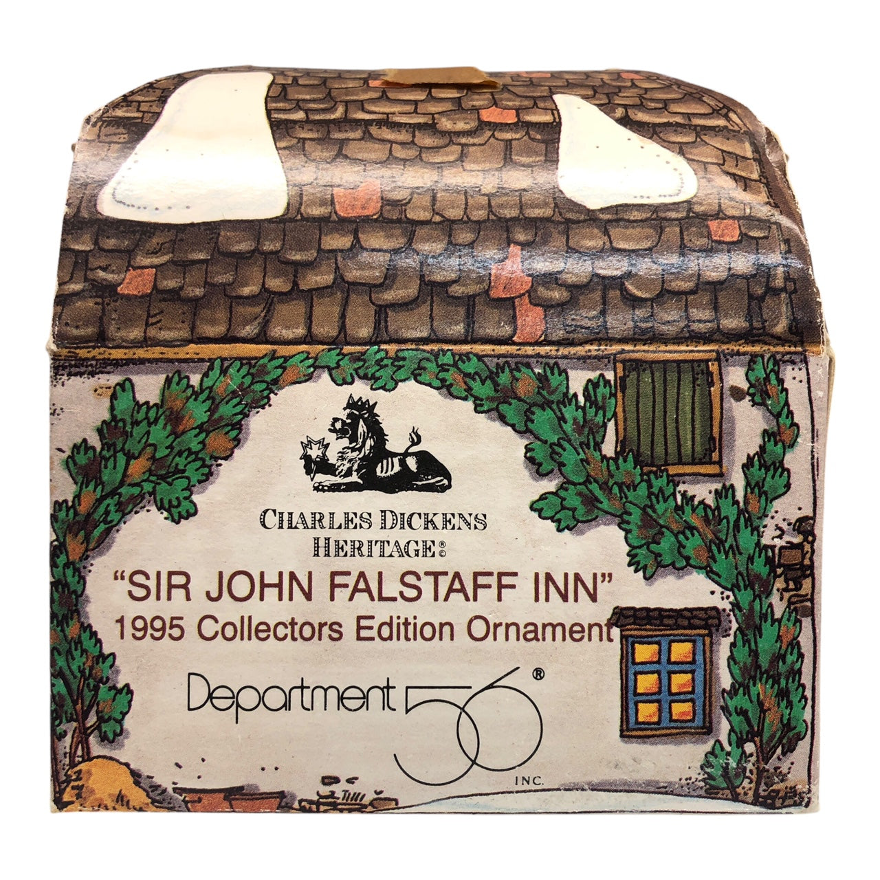 41122 - Dept56 Sir John Falstaff Inn Charles Dickens Heritage Retired |Pod 2-26|