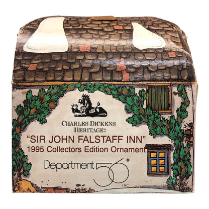 41122 - Dept56 Sir John Falstaff Inn Charles Dickens Heritage Retired |Pod 2-26|