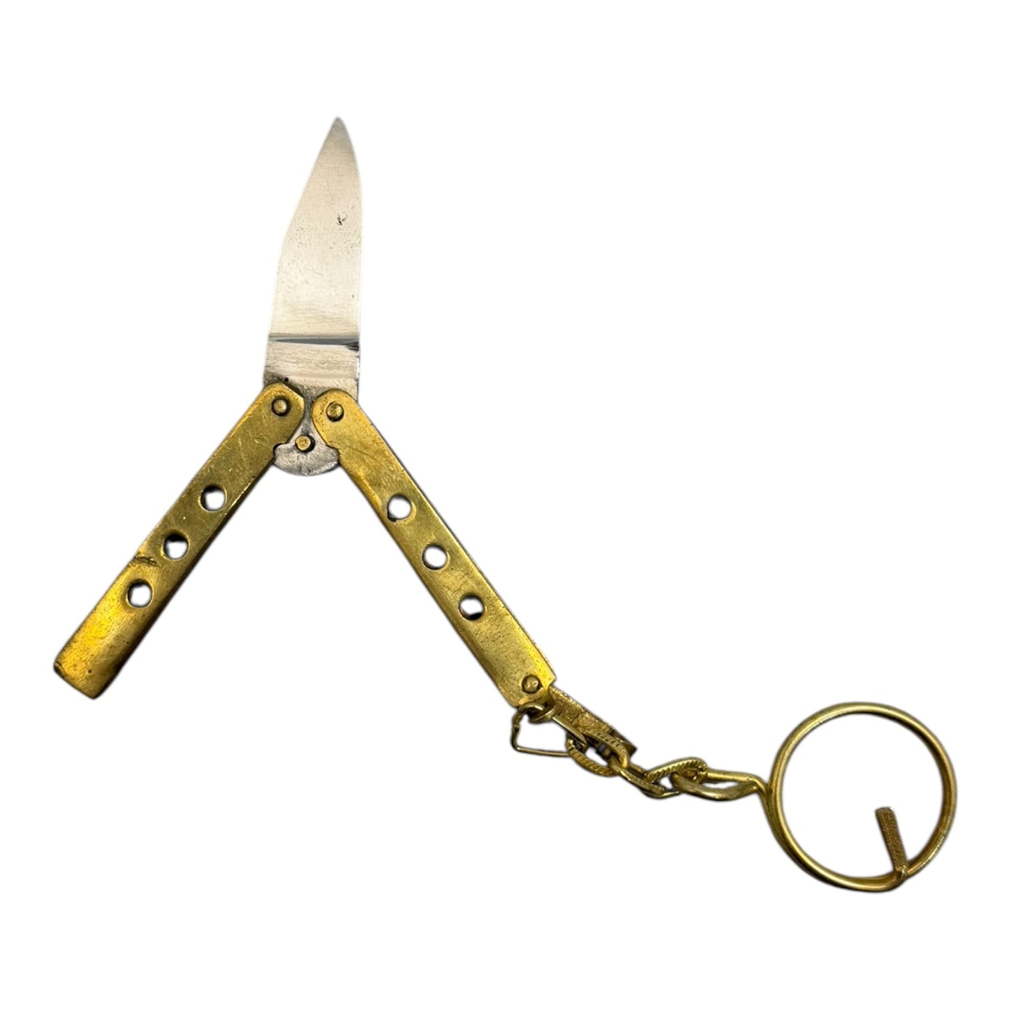 6485 -  2" Toy Butterfly Knife Keychain |DVD-40|Store| do not list on eBay