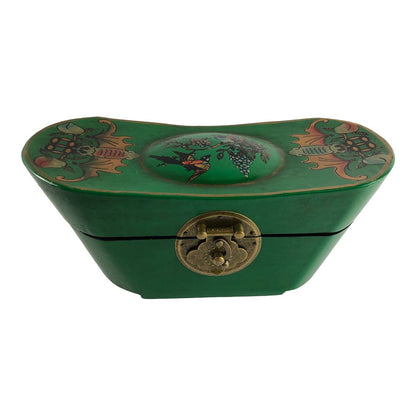 41276 - Ingot Chest Green w/ Birds |<TBD>|