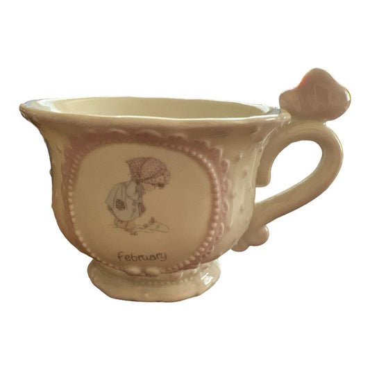41358 - Precious Moments February Teacup - |H-26|