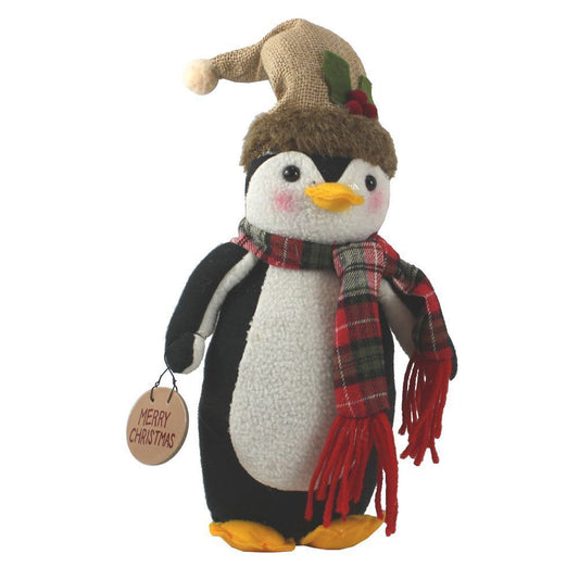 413 - Merry Christmas Plush Penguin 12" |Pod 2-6|