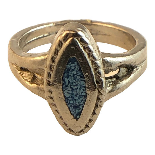 41454 - Turquoise Ring Size 5 - |Clear-99|