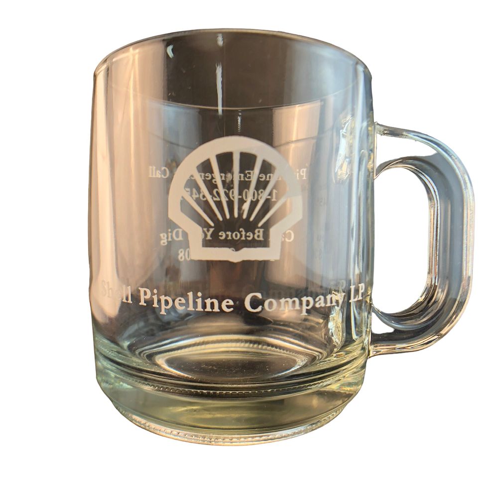 41608 - 3" Shell Pipeline Company Cup - |1-24|