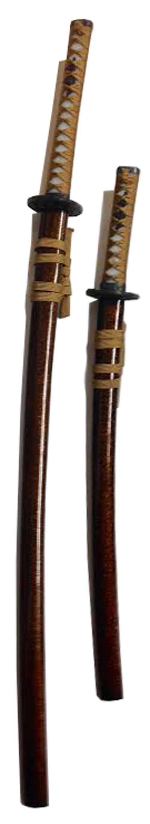 4162 - Gold Brown Sword 2 pc Set - |1-F Down|