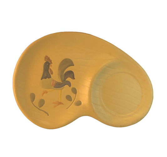 41650 - Exclusive 9 Inch Yellow Chicken Design Decorative Plate for Kitchen and Dining |7-26|