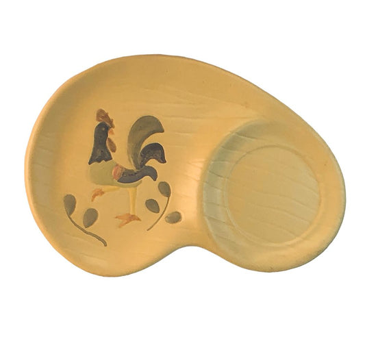 41650 - Exclusive 9 Inch Yellow Chicken Design Decorative Plate for Kitchen and Dining |7-26|