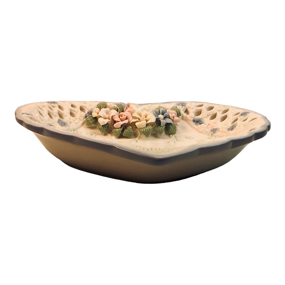 41674 - Charming Heart Garden Gate Collection Trinket Plate |GR-65|