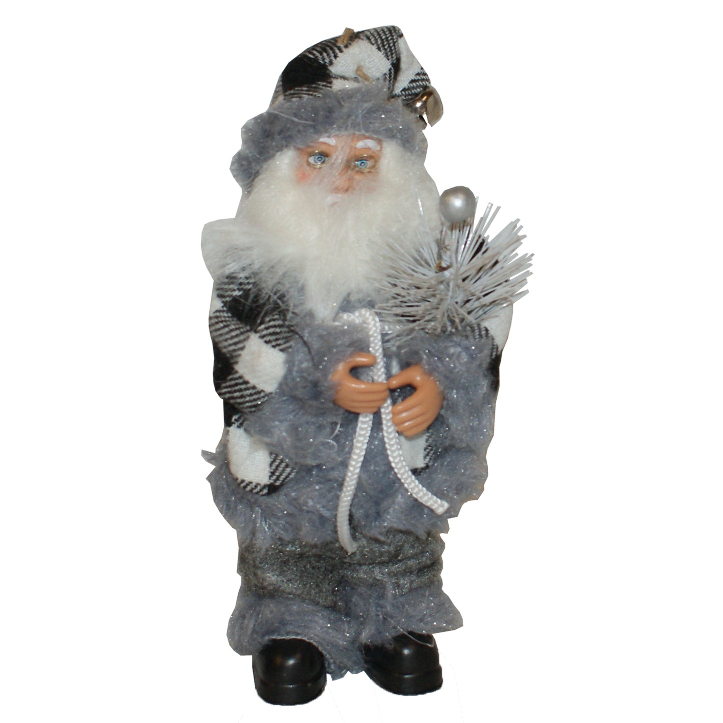 4168 - Santa in Black & White w/Grey - |Pod 2-11|