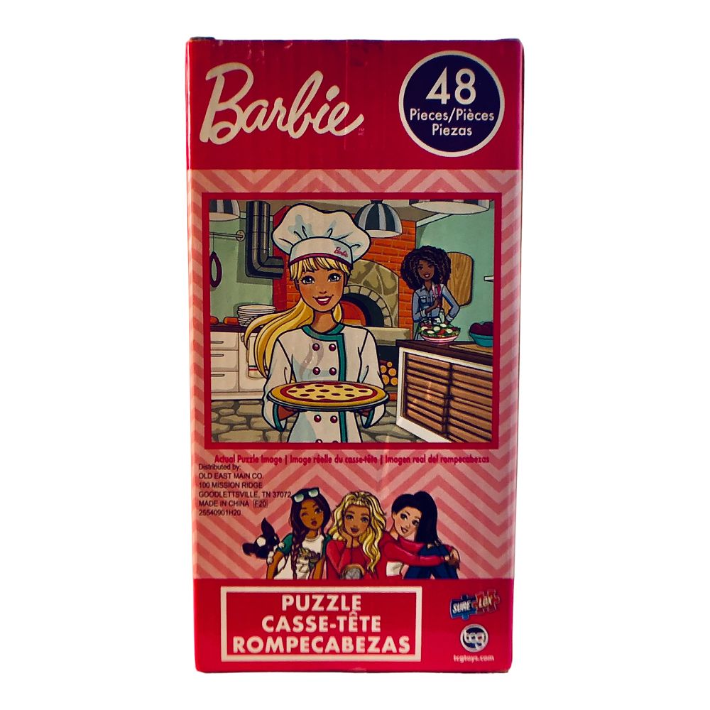 41700 - Barbie Chef Puzzle 48 Pcs With Vibrant Illustrations Of Cheerful Chef Barbie |GR-11|