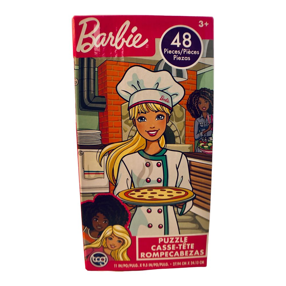 41700 - Barbie Chef Puzzle 48 Pcs With Vibrant Illustrations Of Cheerful Chef Barbie |GR-11|