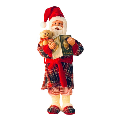 41771 - Santa Holding a Bear and a Book - [Pod 2-44]