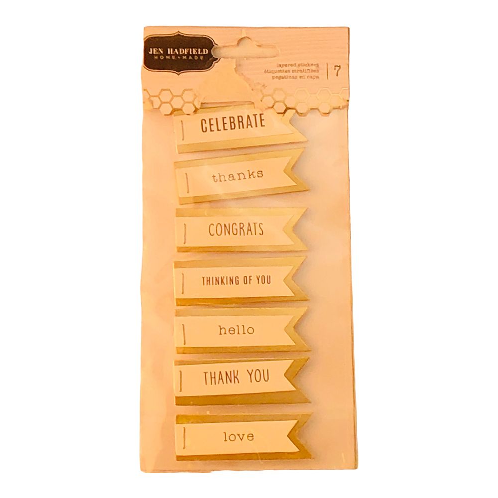 41806 - Jen Hadfield Celebrate Stickers - [BS-48]