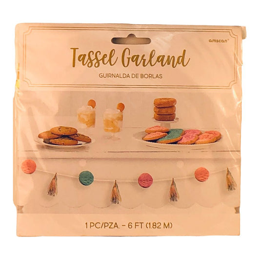 41821 - 6' Tassel Garland - [BS-40]