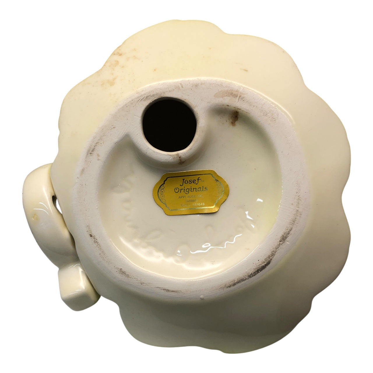 41875 - Charming Josef Birthday Girl 13 Inch Yellow Figurine for Elegant Home Decor