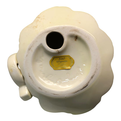 41875 - Charming Josef Birthday Girl 13 Inch Yellow Figurine for Elegant Home Decor