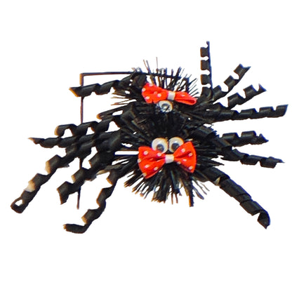 4201 - Fuzzy Spider Barrette - |7-8|