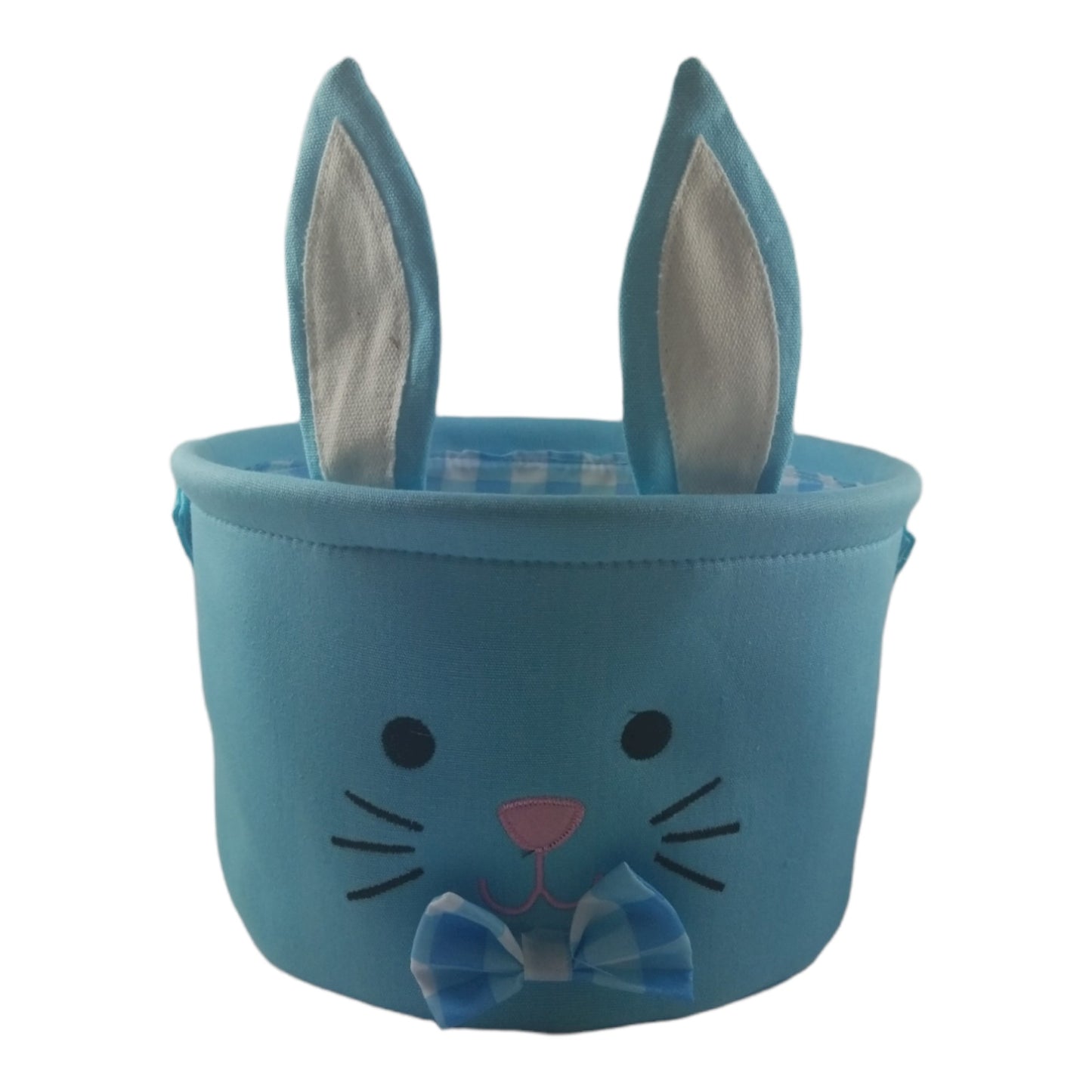 4202 - Blue Bunny Garden Easter Basket - |H-53|