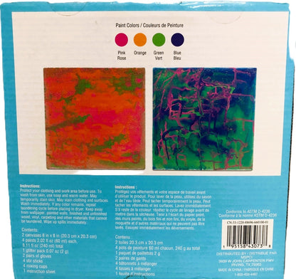 4206 - Summer Paint Pouring Drawing Kit New |GR-43|