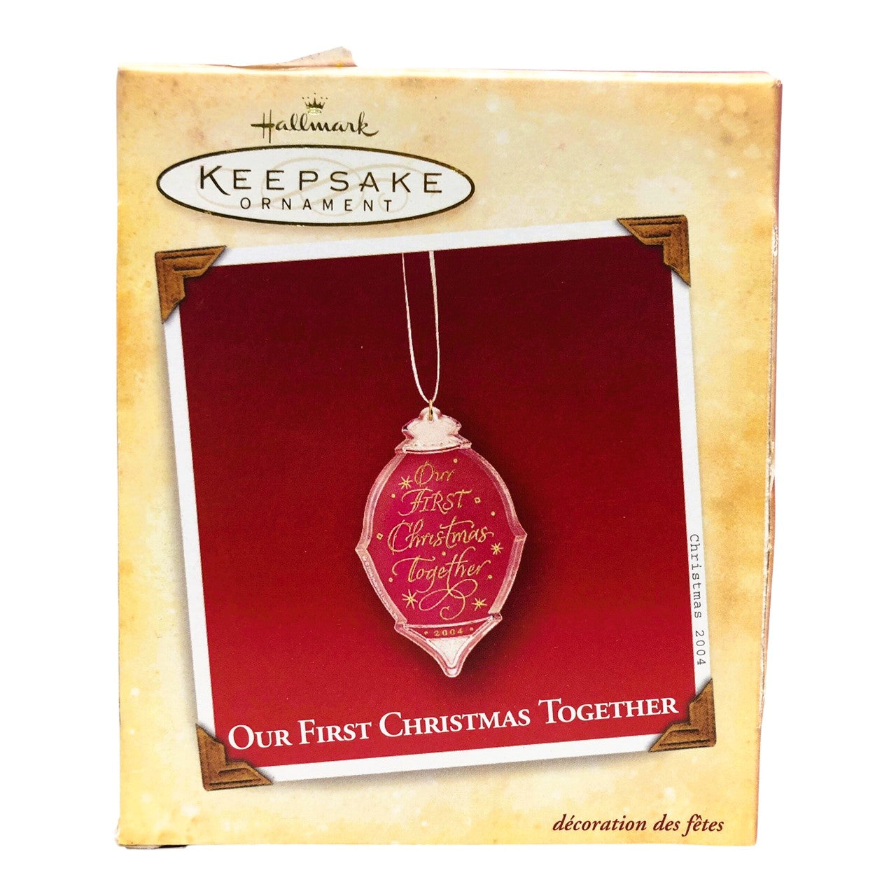 42358 - Set of 4 Hallmark Keepsake Our First Christmas Together Ornaments for Couples (Like New) |