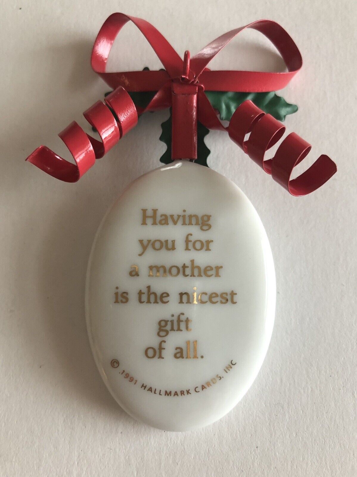 42381 - Hallmark Mother Christmas 1991 Ornament [Pod 1-65]