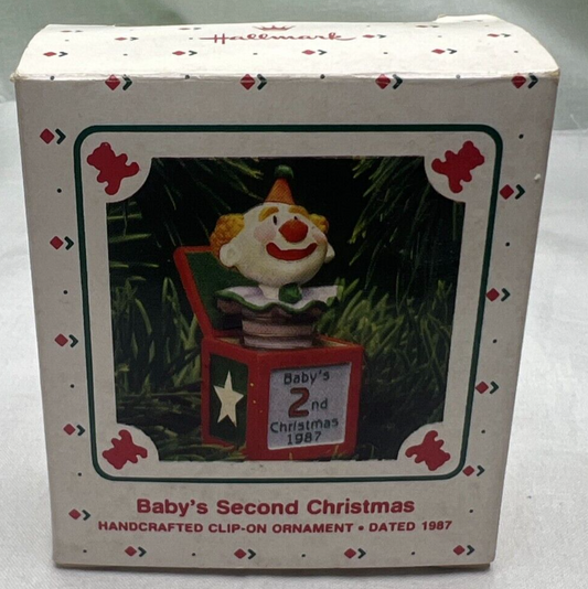 42385 - Hallmark Baby's Second Christmas 1987 [Pod 1-65]