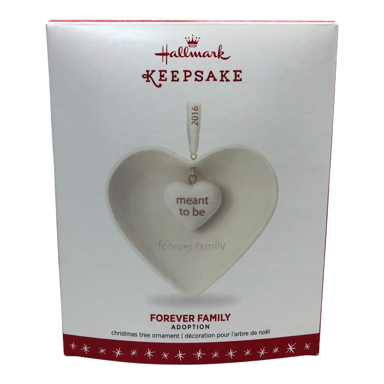 42403 - Set of 3 Hallmark Keepsake Forever Family Ornaments (Adoption) |GKO|
