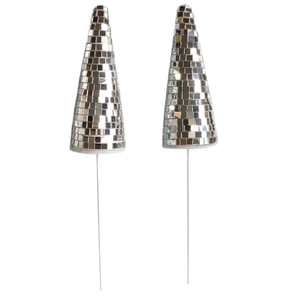 42430 - Ashland Christmas Disco Tree Pick 2pk - |Pod 1-62|