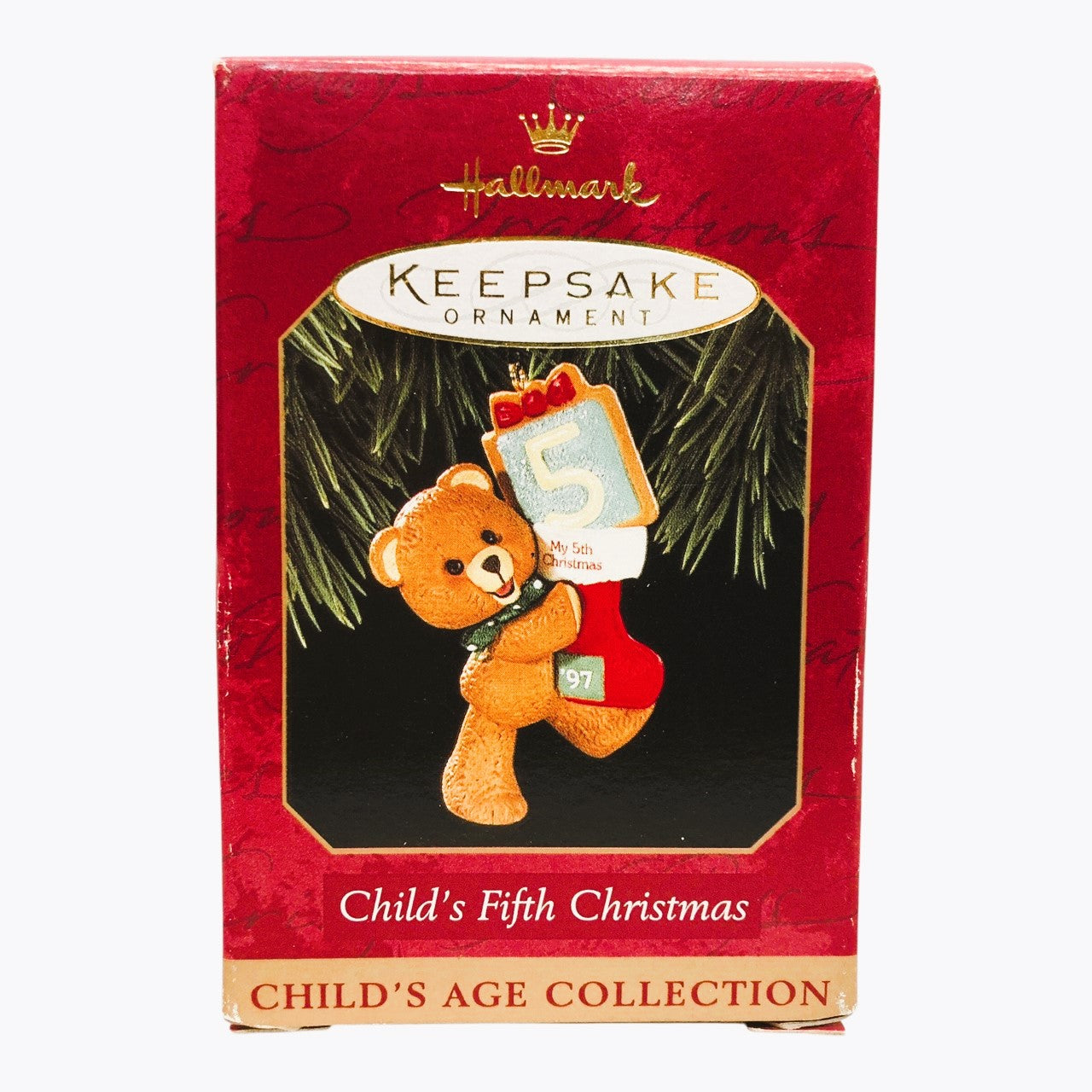 42487 - Set Of 5 Hallmark Keepsake A Child’s Christmas Years 1-5 Ornaments
