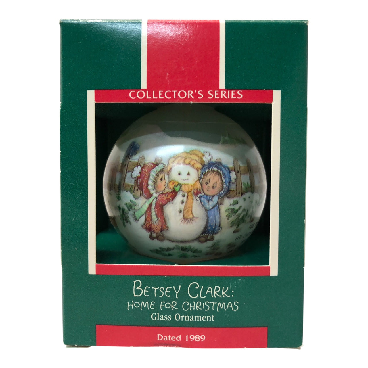 42491 - Set of 3 Hallmark Betsey Clark Home for Christmas Like-New Holiday Ornaments