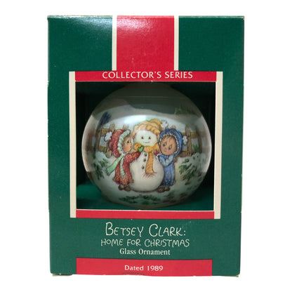 42491 - Set of 3 Hallmark Betsey Clark Home for Christmas Like-New Holiday Ornaments