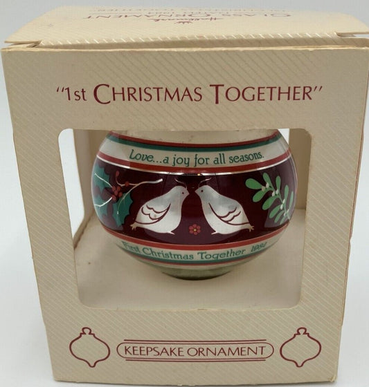 42492 - Hallmark 1st Christmas Together Ball Ornament - [Pod 1-11]