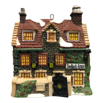 42540 - Dedlock Arms 1194 Seasonal Holiday Ornament by Charles Dickens |Pod 2-26|